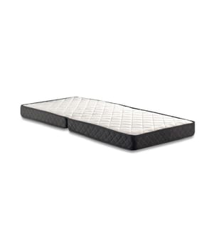 Folding Bed - White Black