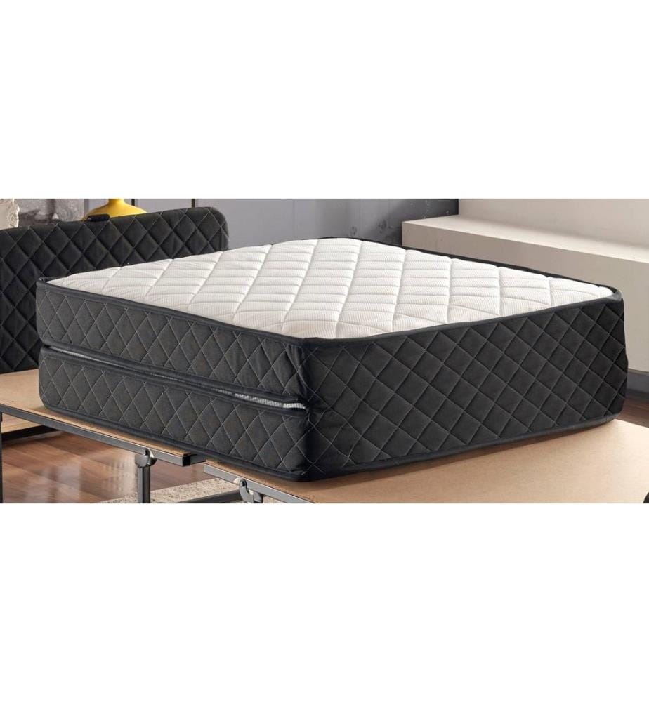 Letto pieghevole - Bianco Nero