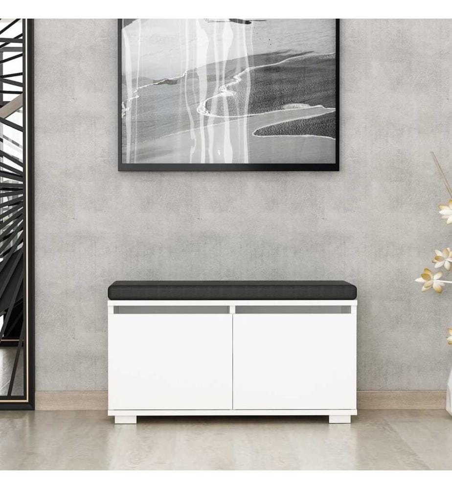 Shoe Cabinet - White