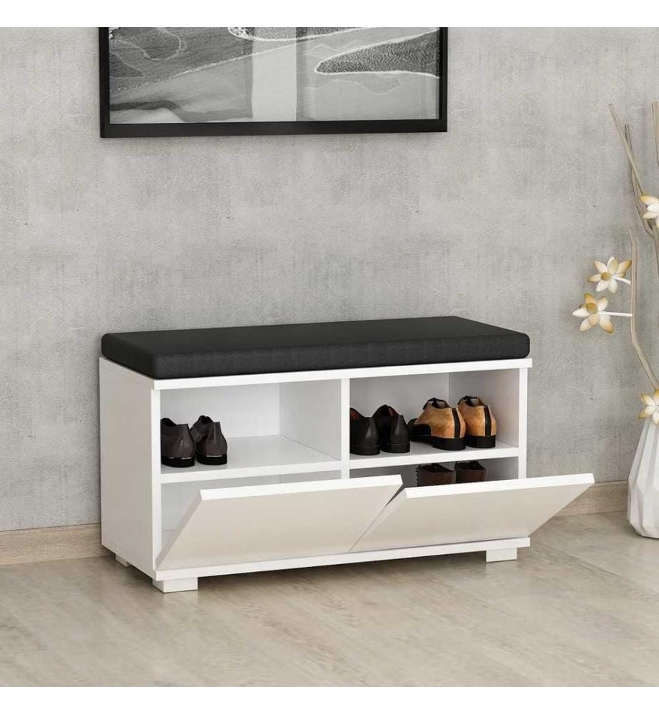 Shoe Cabinet - White