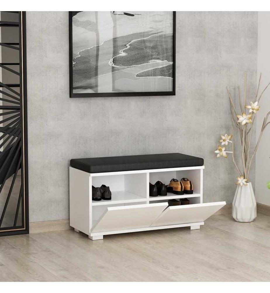 Shoe Cabinet - White