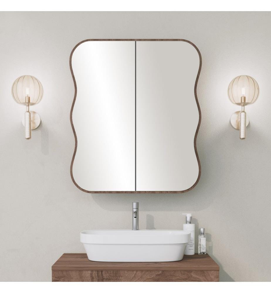 Mobile da bagno - Noce