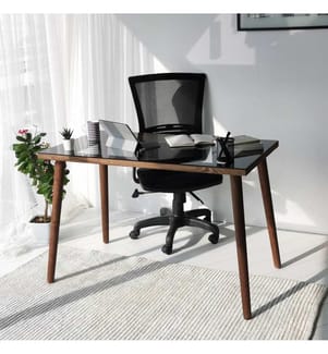 Study Desk - Walnut