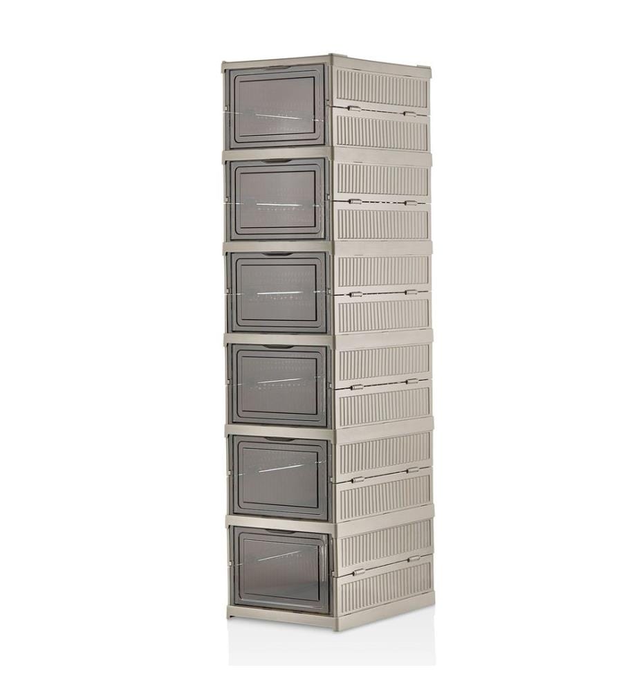 Shoe Cabinet - Light Brown
