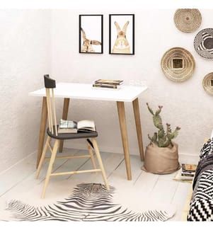 Study Desk - White