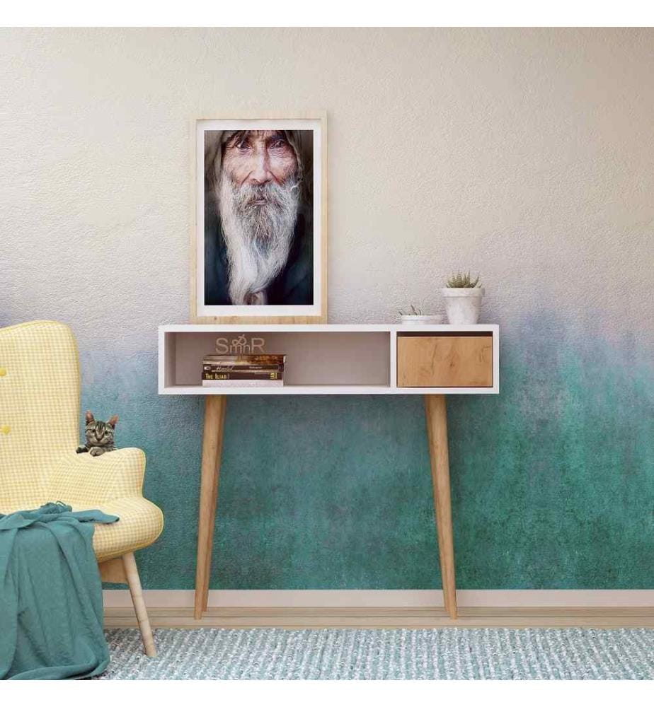Sideboard – Eiche, weiss