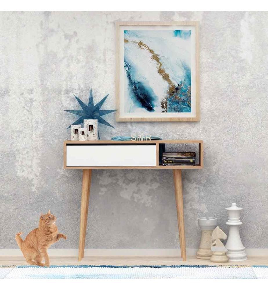 Sideboard – Eiche, weiss
