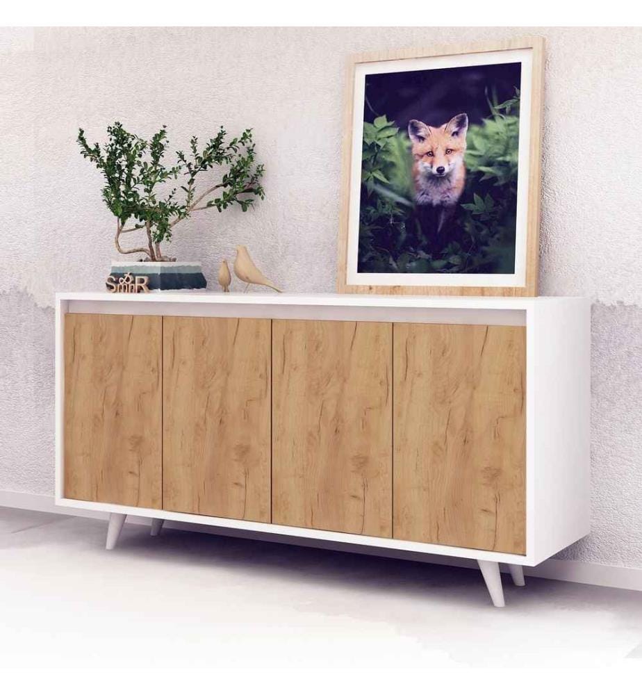 Console - Rovere bianco