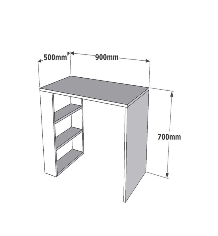 Study Desk - White