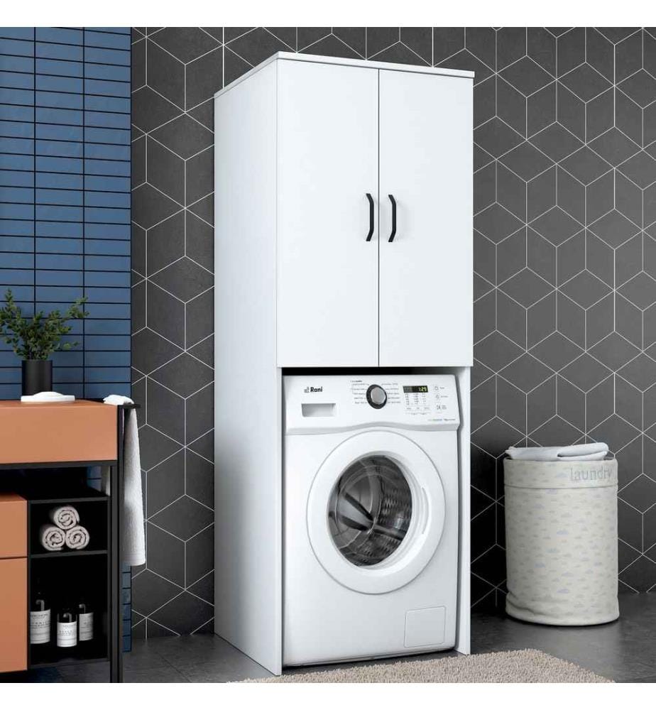 Washing Machine Cabinet - White