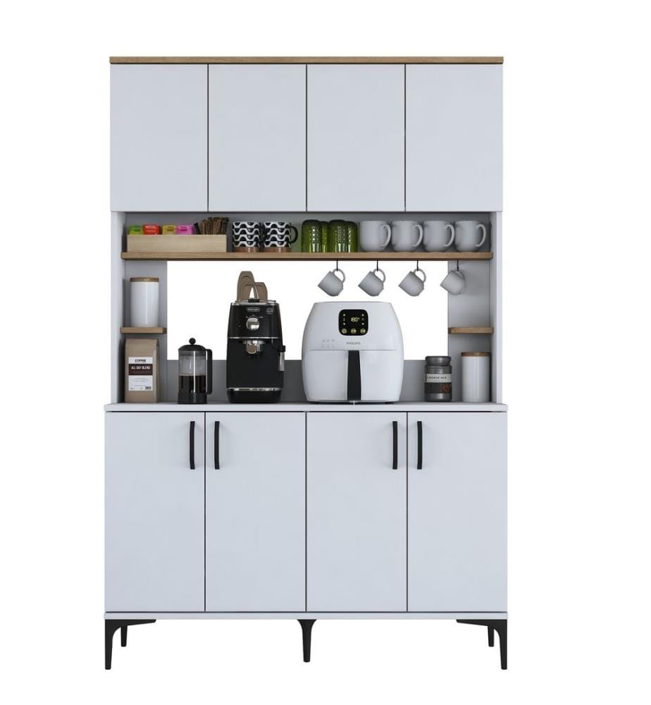 Multi Purpose Cabinet - White Walnut