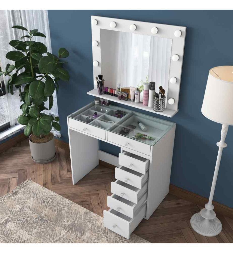 Coiffeuse - Blanche