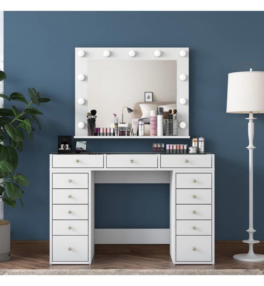 Coiffeuse - Blanche