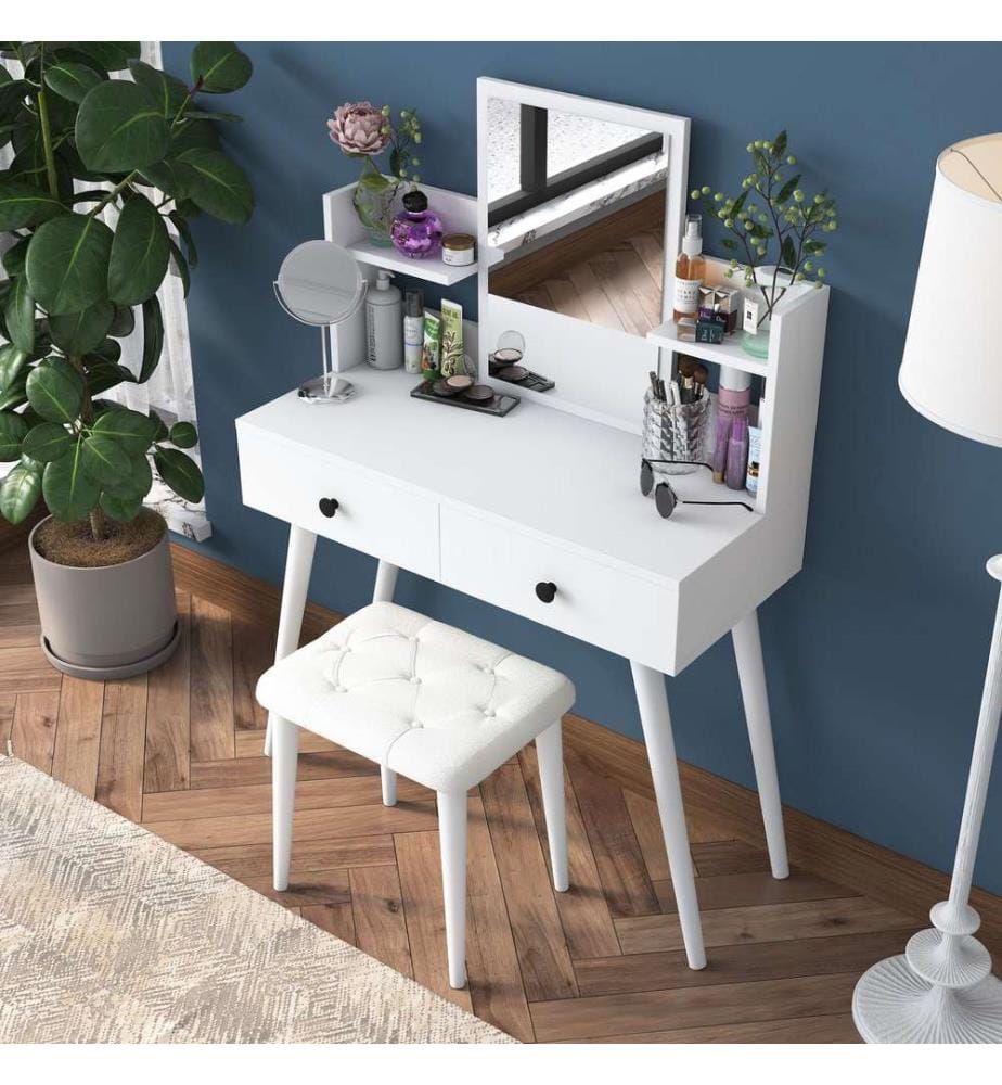Coiffeuse - Blanche