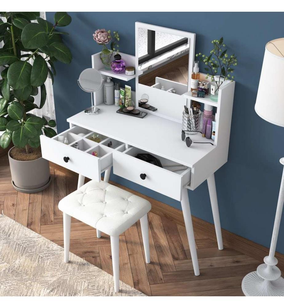 Coiffeuse - Blanche