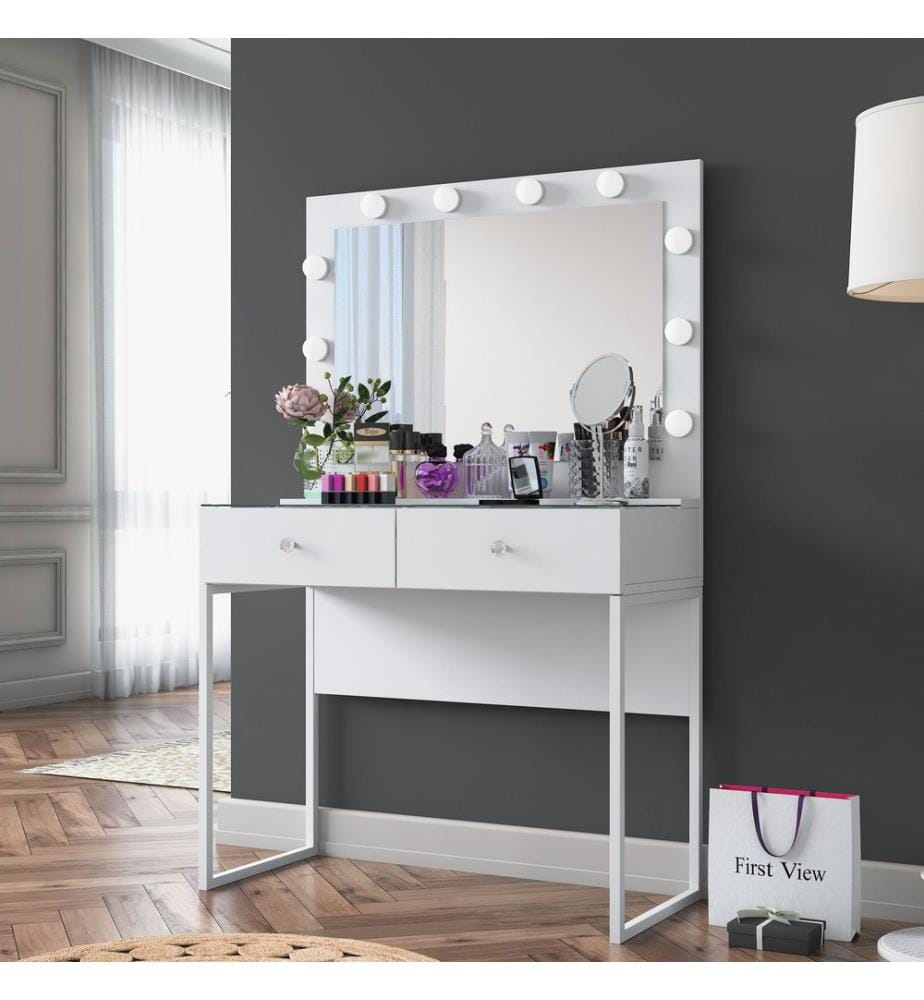 Coiffeuse - Blanche