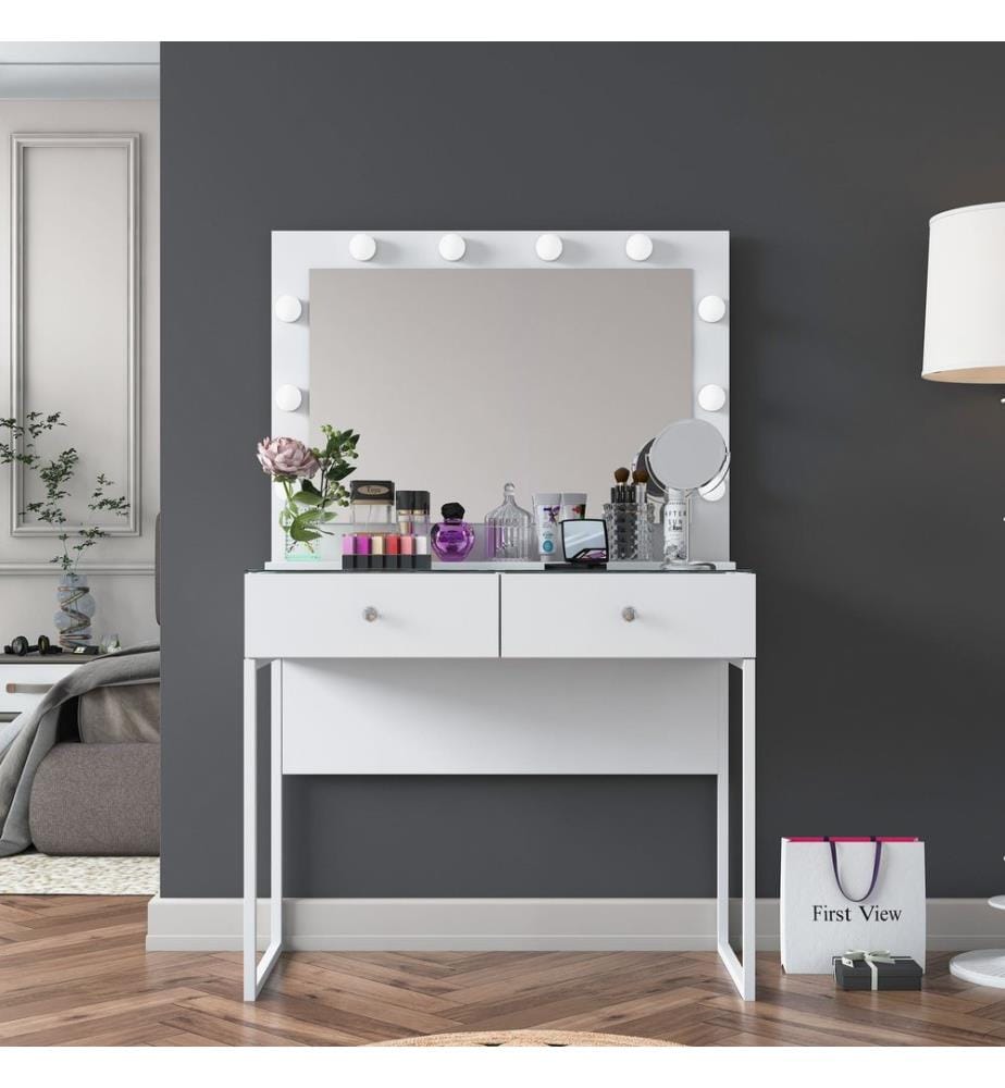 Coiffeuse - Blanche