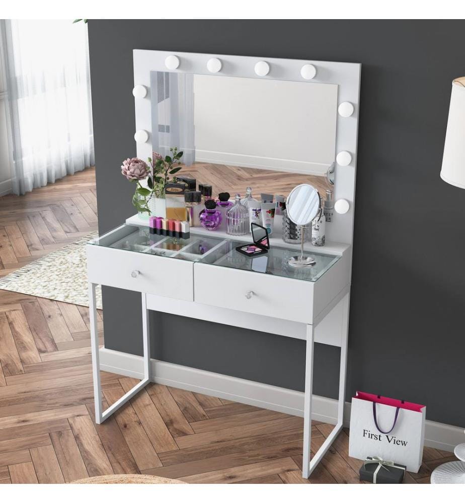 Coiffeuse - Blanche