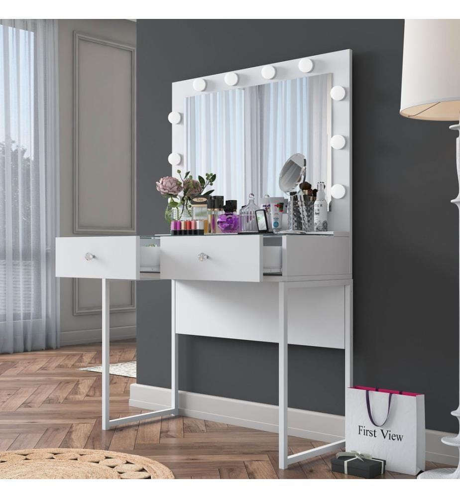 Coiffeuse - Blanche