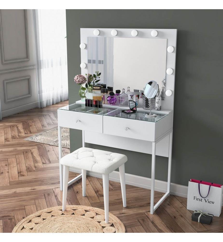 Coiffeuse - Blanche