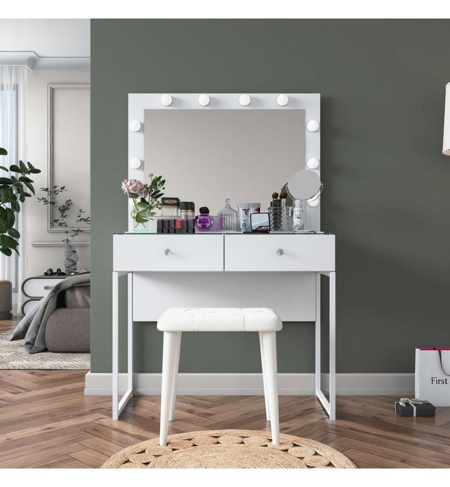 Coiffeuse - Blanche