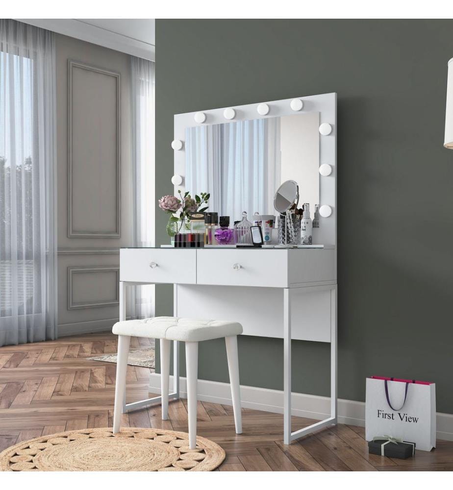Coiffeuse - Blanche