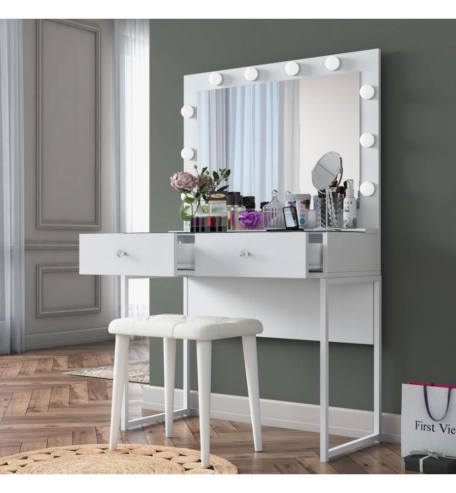 Coiffeuse - Blanche