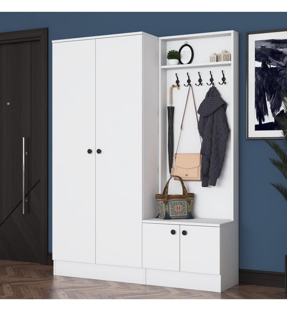 Hall Stand - White