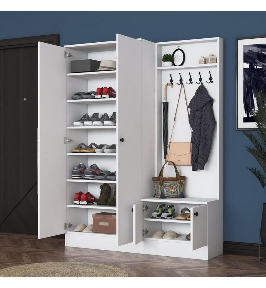 Hall Stand - White