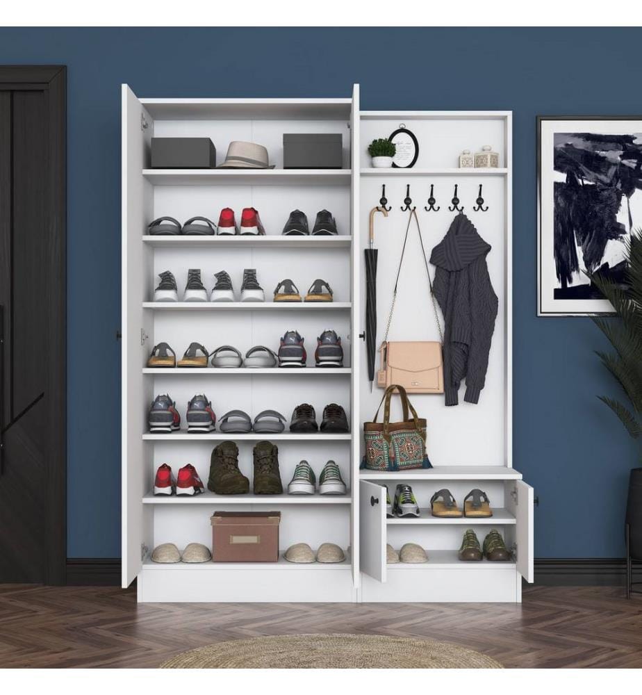 Hall Stand - White
