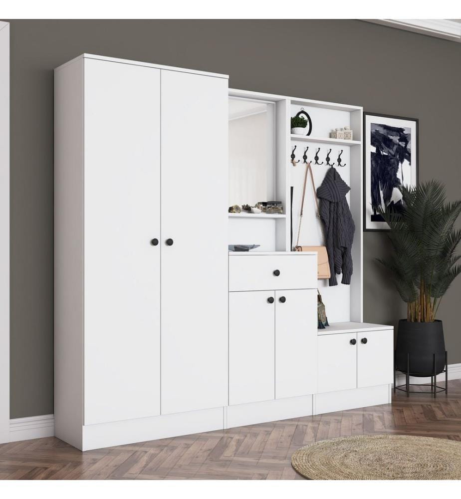 Hall Stand - White