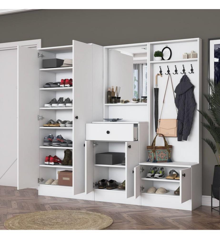 Hall Stand - White