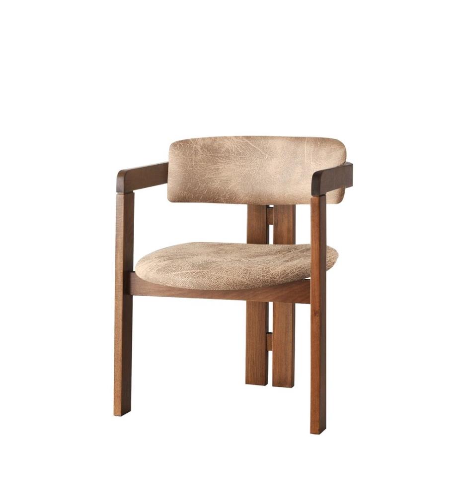 Stuhl – Walnussbeige