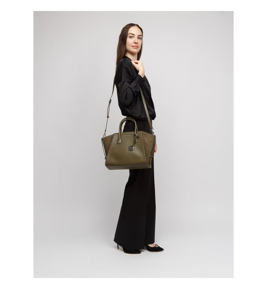 Sac à main Avril grand format - Olive