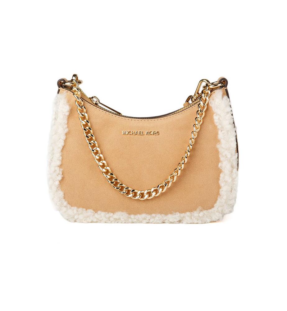 Sac bandoulière Jet Set Travel petit format - Beige