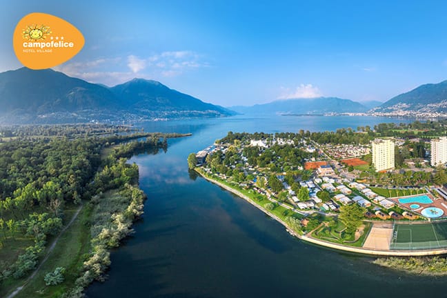 3-star hotel on Lake Maggiore, Campofelice Hotel Village Tenero