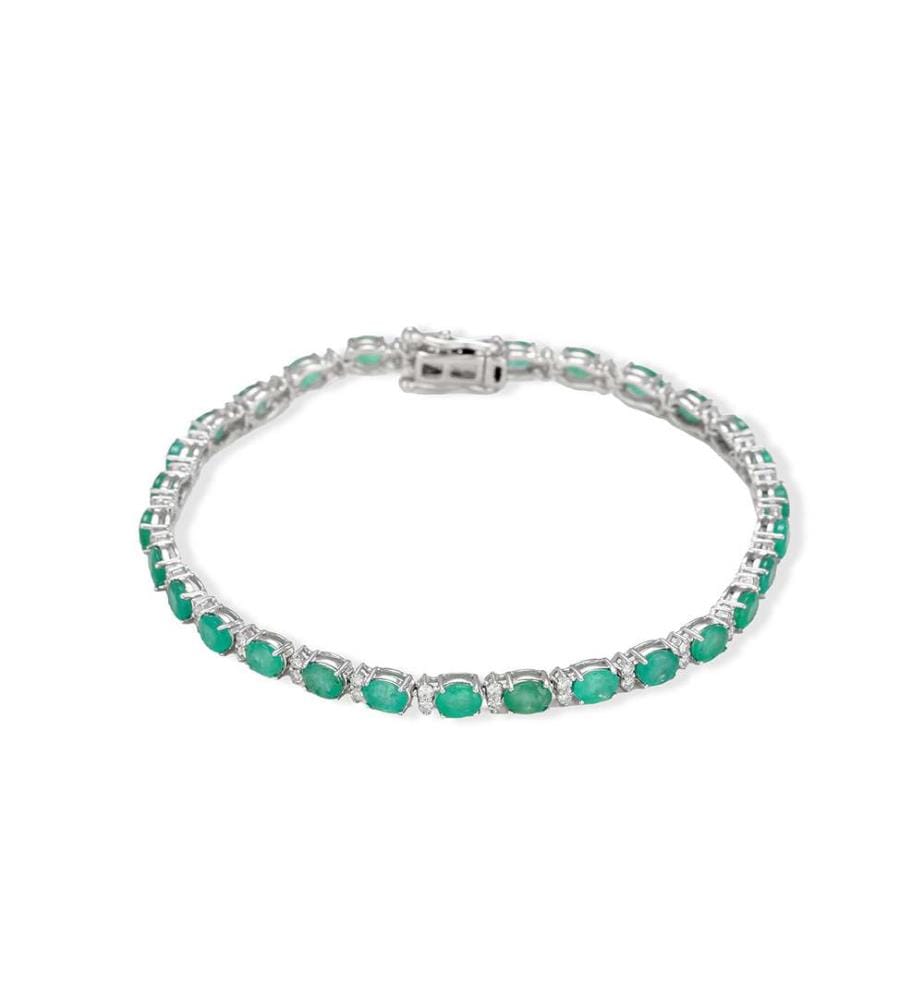 Bracelet Chemin Précieux - Or blanc