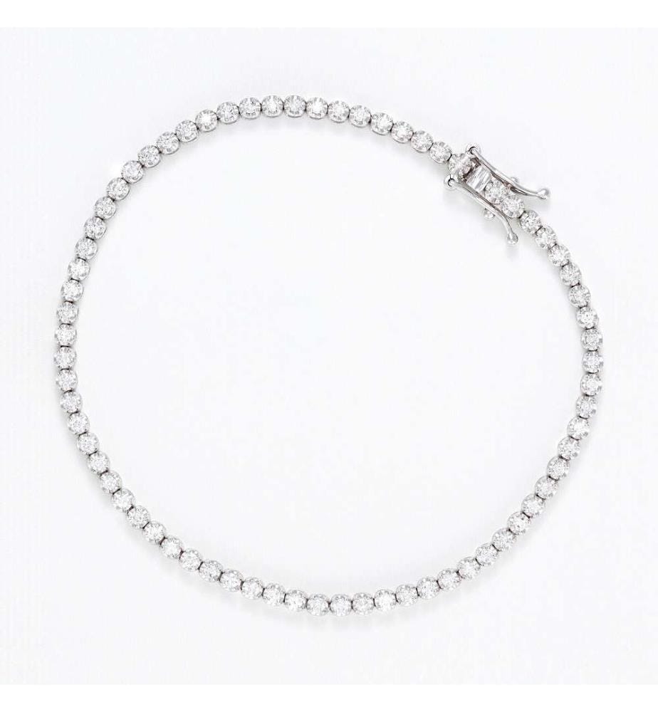Bracelet - Or Blanc 375/1000