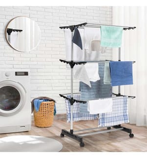 Neo Dryer, 3 levels, 16 m drying space - Black