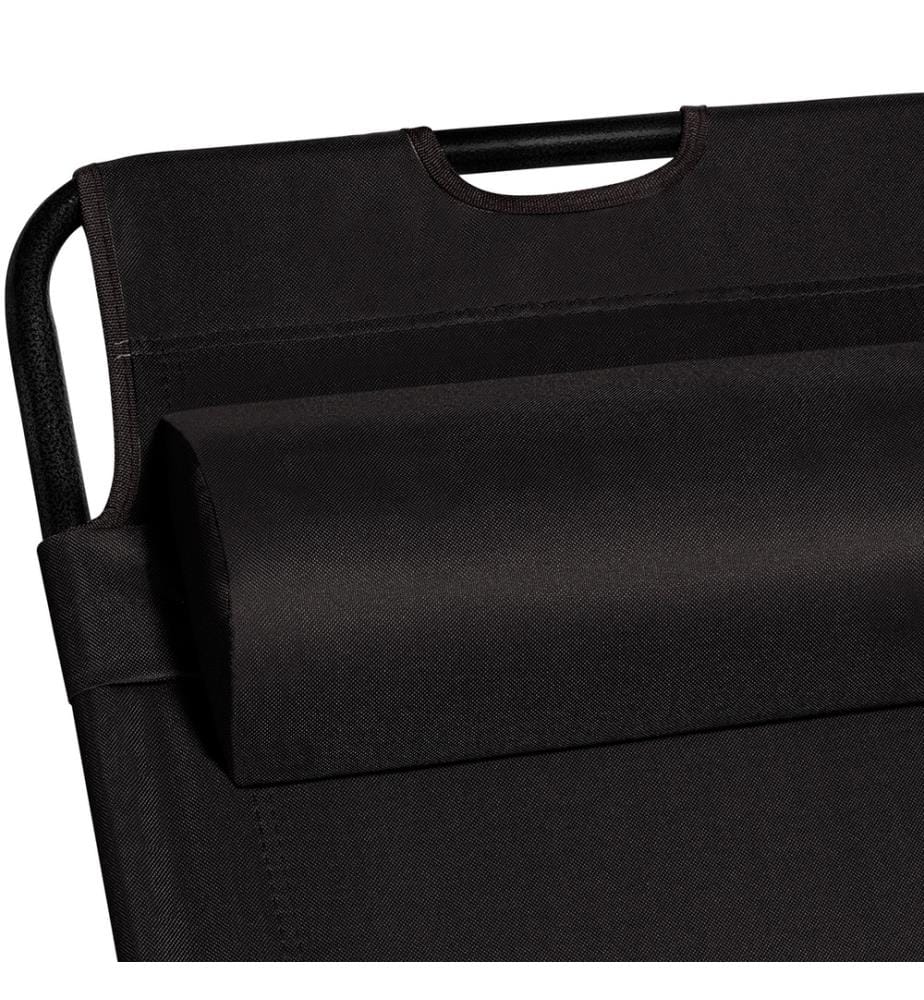 Lot de 2 Fauteuils rela x 2 en 1 noirs