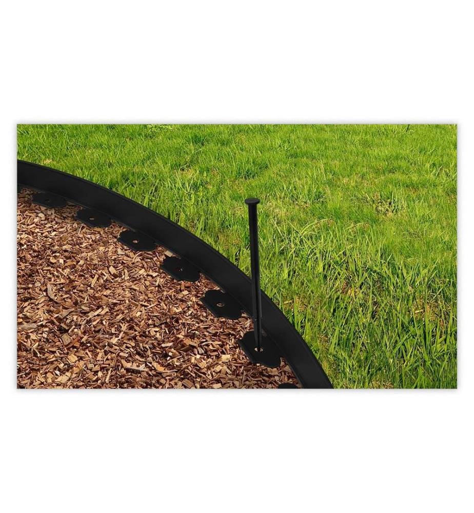 Bordurette per Parterre 10 m in Plastica - Nero