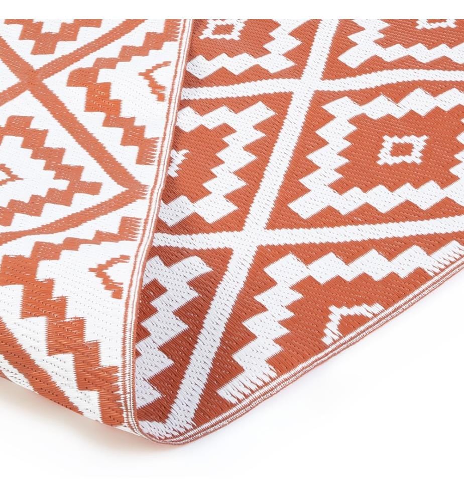 Tapis extérieur rectangulaire Vahiné 270 x 470 cm - Terracotta