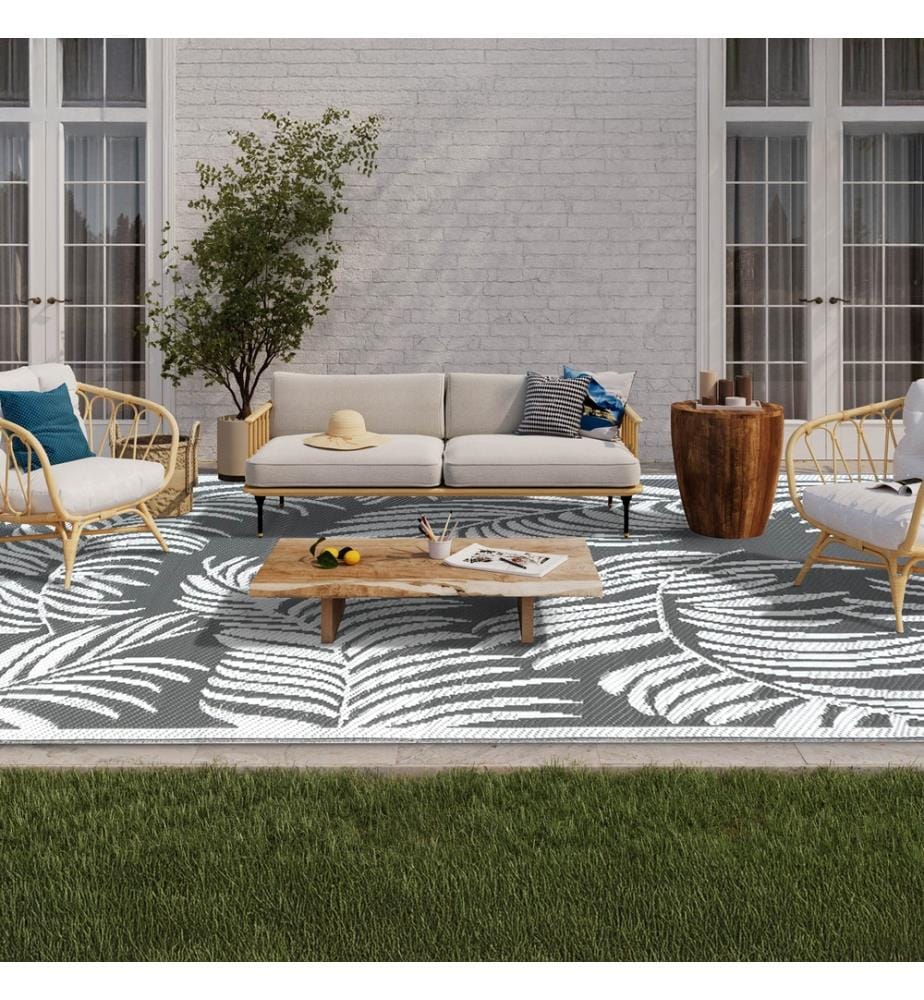 Tappeto rettangolare Hawaii 270 x 470 cm - Grigio