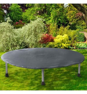 Telo di protezione per trampolino - 430 x 430 cm - Nero