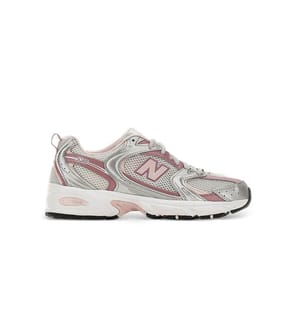 Sneaker 530 - Silber und Rosenholz