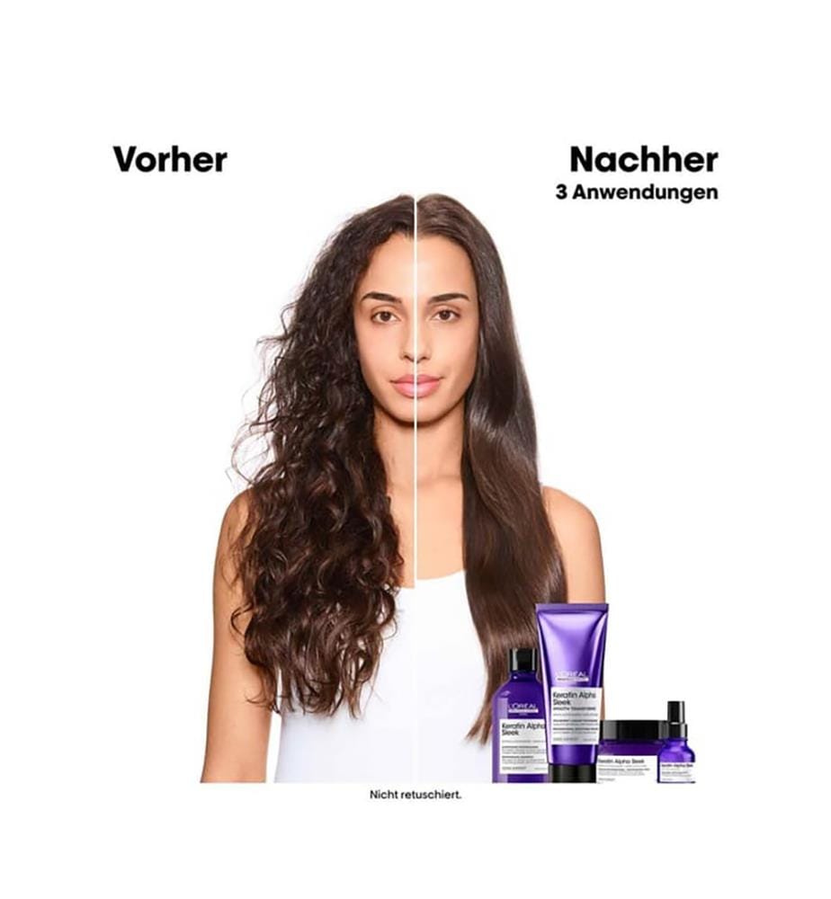 Keratin Alpha Sleek Shampoo Nachfüllpackung 500 ml