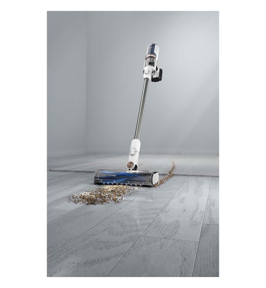 Kabelloser Stabstaubsauger Clean & Empty BU3521CH – Weiss und Blau