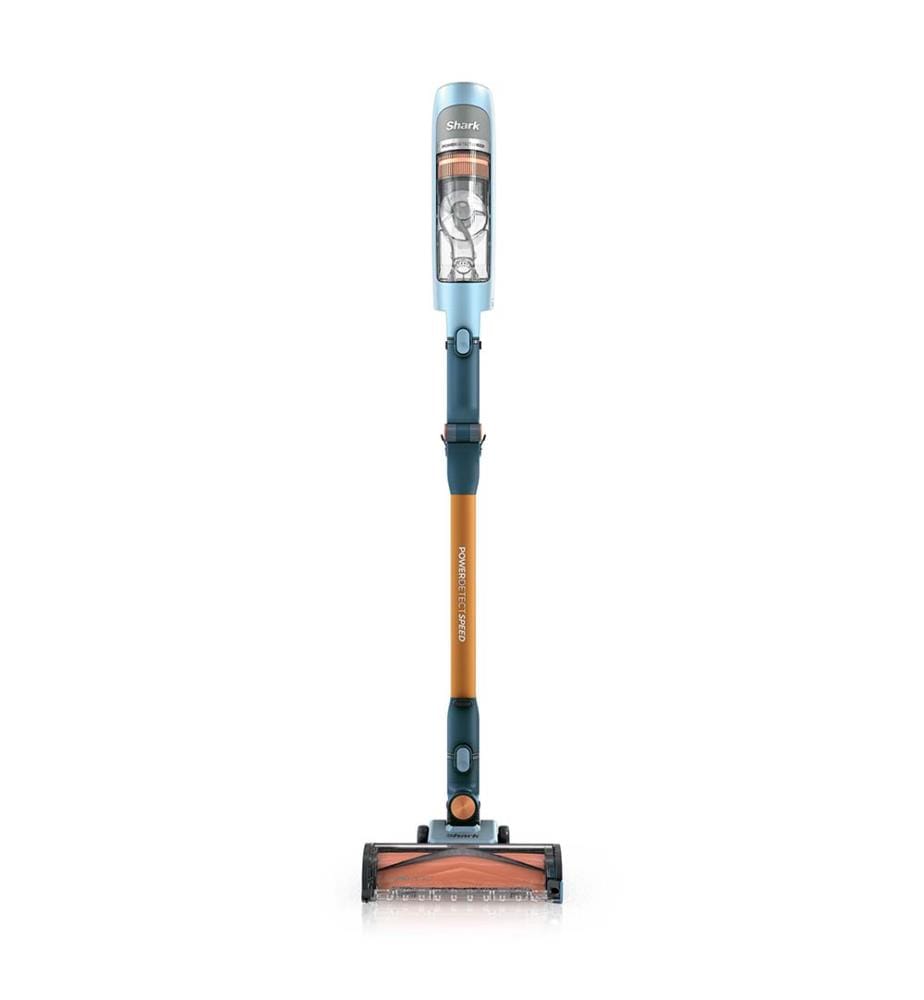Akku-Stabstaubsauger PowerDetect Speed IA1244CH – Hellblau und Orange