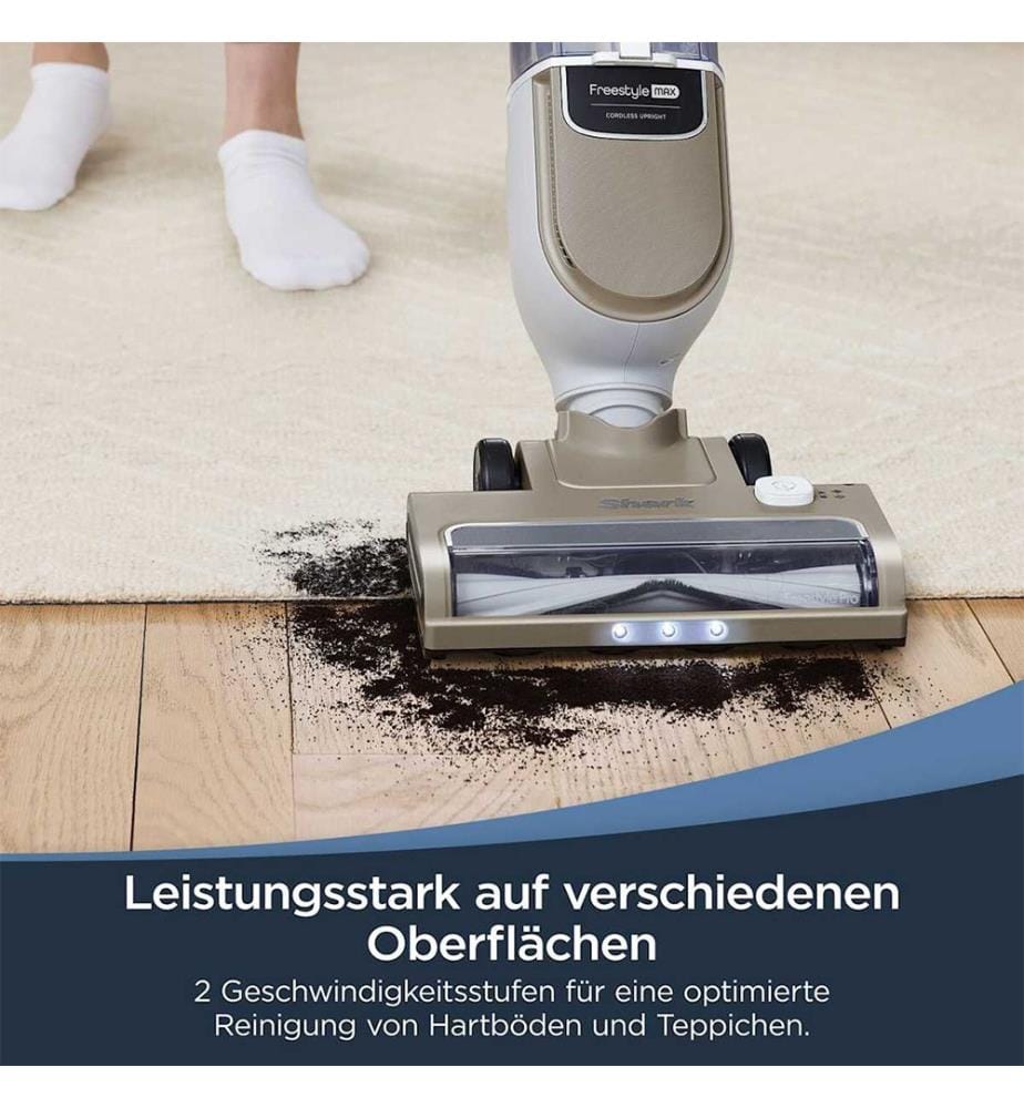 Akku-Stabstaubsauger Freestyle Pro SV2002CH – Gold und Silber