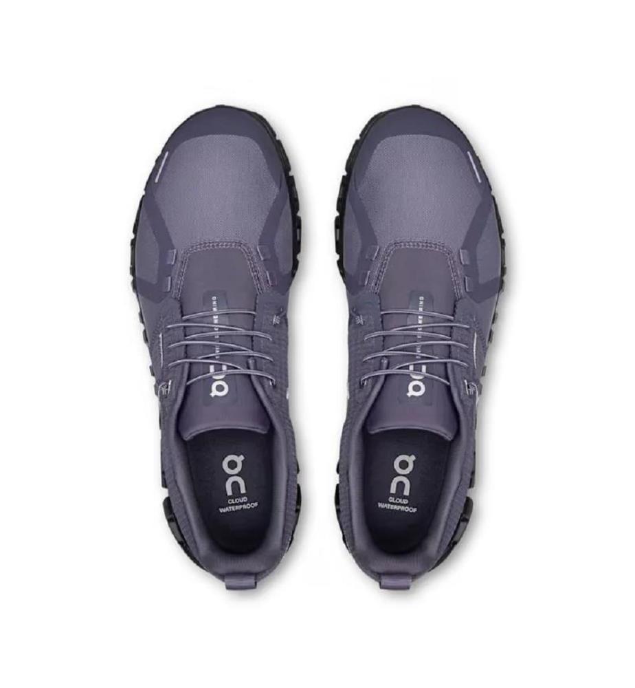 Baskets Cloud 6 Waterproof - Noir et Flint